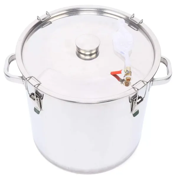36 L Tanque de Fermentación, Bomba de Destilación de Vino de Acero Inoxidable