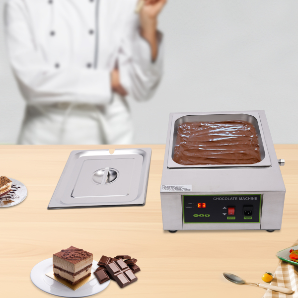 8 kg chocolate derretido eléctrico Chocolatero 220 V para chocolate y chocolate