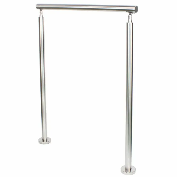 Mango de ducha de acero inoxidable de 80 cm con agarre antideslizante para discapacitados-mango de apoyo de seguridad