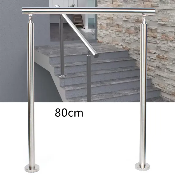 Mango de ducha de acero inoxidable de 80 cm con agarre antideslizante para discapacitados-mango de apoyo de seguridad