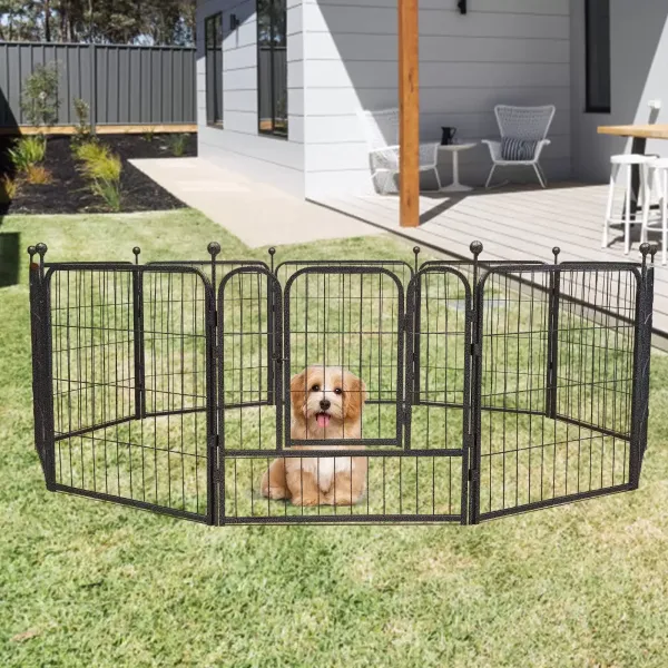 Parque para perros, parque para cachorros, recinto exterior para mascotas, montaje sin herramientas
