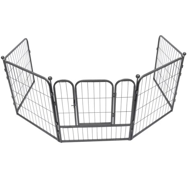 Parque para perros, parque para cachorros, recinto exterior para mascotas, montaje sin herramientas Parque para perros, parque para cachorros, recinto exterior para mascotas, montaje sin herramientas