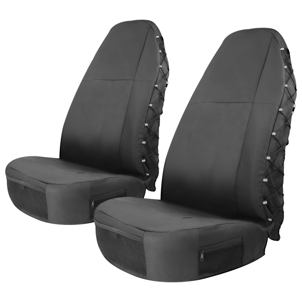 Fundas para asientos delanteros de coche de 52 x 49 x 81 cm, 2 unidades, para la mayoría de los asientos de coche del mercado, como coches y todoterrenos