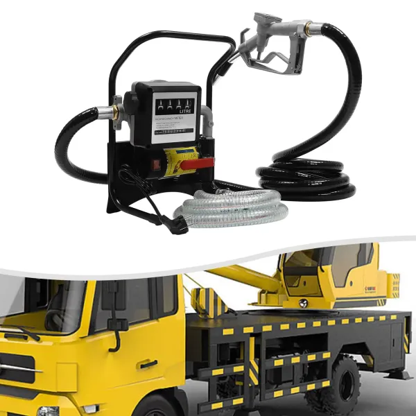 Bomba eléctrica de extracción de aceite, 40 l/min, 200W, 220 V, bomba de transferencia de combustible diésel, autoaspirante, con 2 mangueras Bomba eléctrica de extracción de aceite, 40 l/min, 200W, 220 V, bomba de transferencia de combustible diésel, autoaspirante, con 2 mangueras