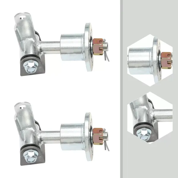 1 par de brazos giratorios para eje de 168 Go Kart con montaje en buje de rueda, DIY Go Kart Buggy Kart para cochecito de 110 cc 1 par de brazos giratorios para eje de 168 Go Kart con montaje en buje de rueda, DIY Go Kart Buggy Kart para cochecito de 110 cc