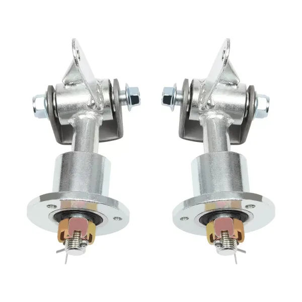 1 par de brazos giratorios para eje de 168 Go Kart con montaje en buje de rueda, DIY Go Kart Buggy Kart para cochecito de 110 cc
