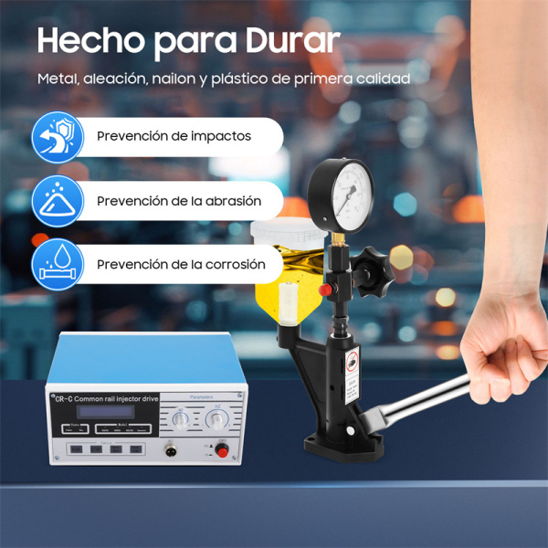Comprobador de inyectores Manómetro de gasolina Medidor de presión de aceite Comprobador sincrónico de carburadores