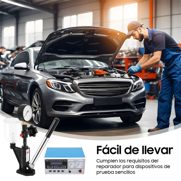 Comprobador de inyectores Manómetro de gasolina Medidor de presión de aceite Comprobador sincrónico de carburadores