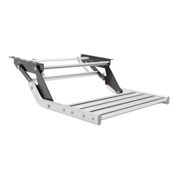 Escalón de entrada manual de aleación de aluminio para autocaravanas y caravanas. Escalón de entrada manual de aleación de aluminio para autocaravanas y caravanas.