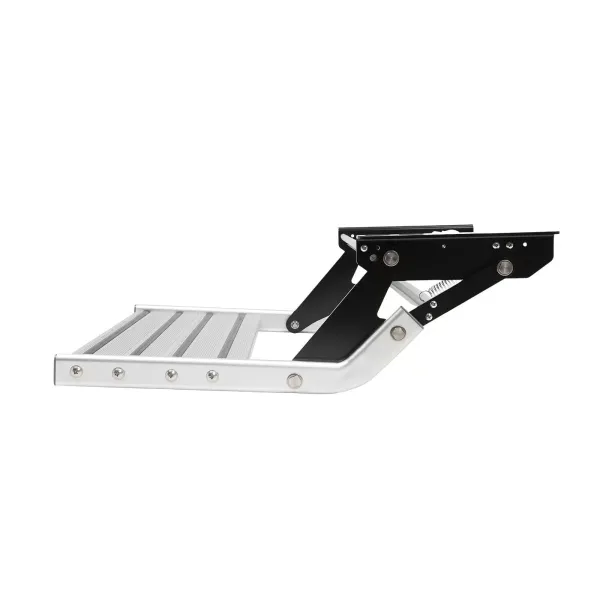 Escalón de entrada manual de aleación de aluminio para autocaravanas y caravanas. Escalón de entrada manual de aleación de aluminio para autocaravanas y caravanas.