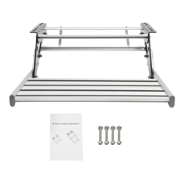 Escalón de entrada manual de aleación de aluminio para autocaravanas y caravanas. Escalón de entrada manual de aleación de aluminio para autocaravanas y caravanas.