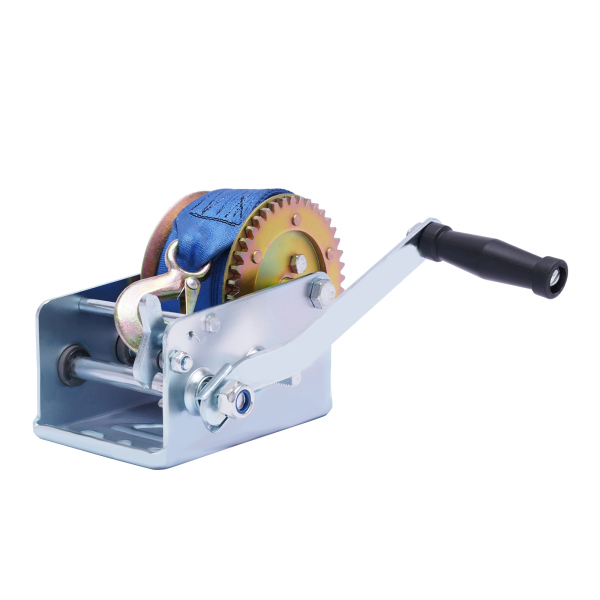 Cabrestante de cable manual Cabrestante de cable con cable azul Cabrestante de salvamento   (10m, 2500lbs)
