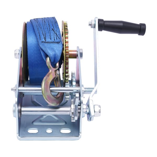 Cabrestante de cable manual Cabrestante de cable con cable azul Cabrestante de salvamento   (10m, 2500lbs)