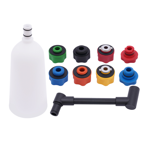 10pc embudo de aceite de motor de llenado y adaptador Set, Una gran ayuda para añadir aceite