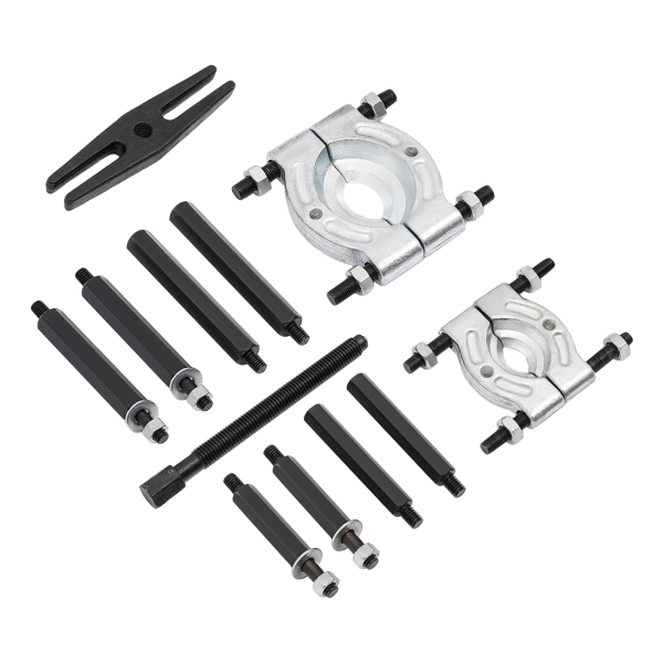Juego de extractores de cojinetes, juego de extractores de cojinetes de 12 piezas, kit de extracción de cojinetes, Rojo