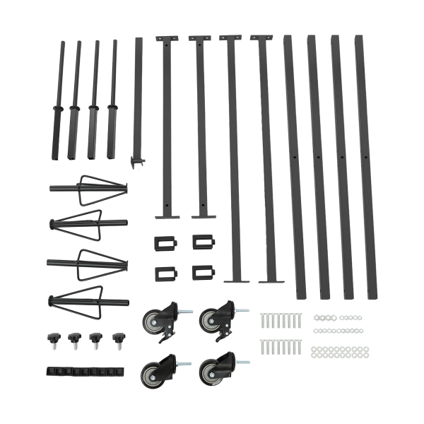 Soporte para Pintar Llantas, Soporte para Pintar Llantas, Soporte para Reparación de Autos - Negro