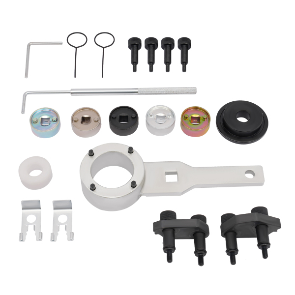 Kit de herramientas de bloqueo de árbol de levas de cadena de distribución del motor, sincronización del cigüeñal de para VW AUDI 1,8/2,0 Kit de herramientas de bloqueo de árbol de levas de cadena de distribución del motor, sincronización del cigüeñal de para VW AUDI 1,8/2,0