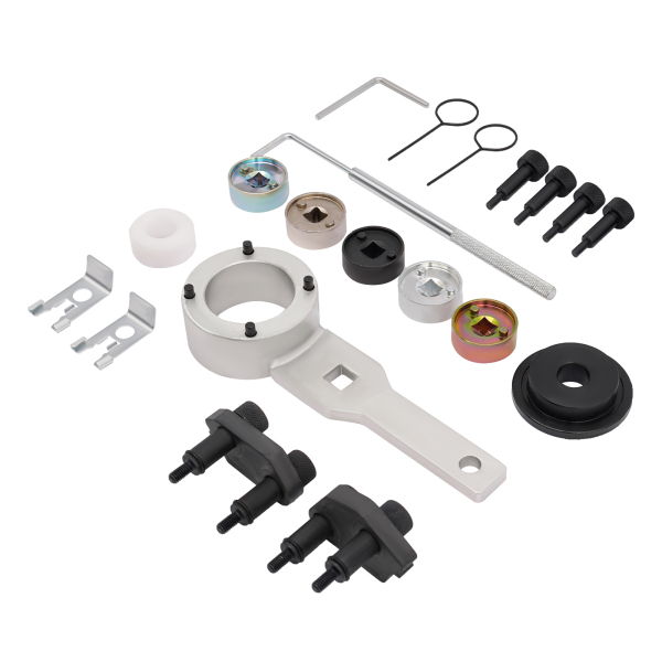 Kit de herramientas de bloqueo de árbol de levas de cadena de distribución del motor, sincronización del cigüeñal de para VW AUDI 1,8/2,0 Kit de herramientas de bloqueo de árbol de levas de cadena de distribución del motor, sincronización del cigüeñal de para VW AUDI 1,8/2,0