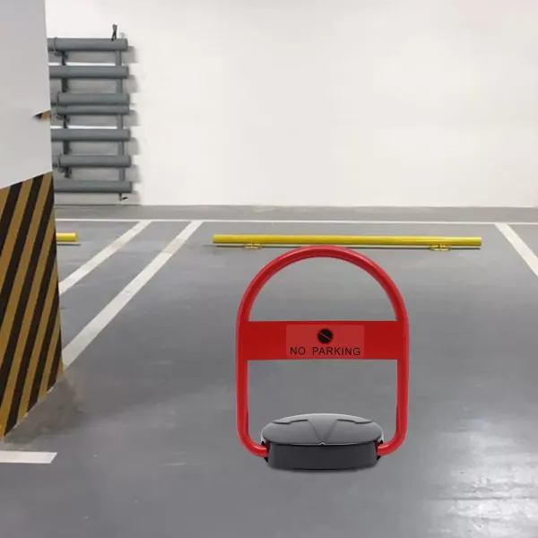 Cerradura de espacio de estacionamiento 46*56 cm, con control remoto, Capacidad de carga 8T, Cerradura de estacionamiento electrónica, rojo Cerradura de espacio de estacionamiento 46*56 cm, con control remoto, Capacidad de carga 8T, Cerradura de estacionamiento electrónica, rojo