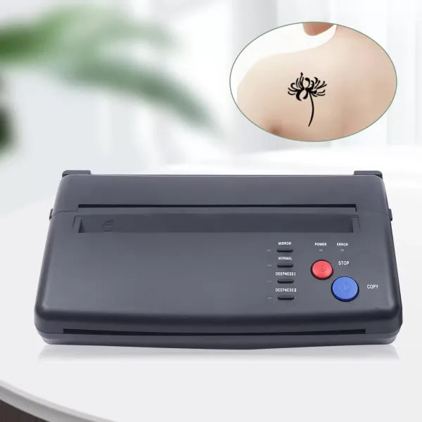 Máquina de tatuaje A4, transferencia térmica para tatuajes temporales, para fotocopiadora, ancho de escaneo efectivo de 210 mm, 5 W