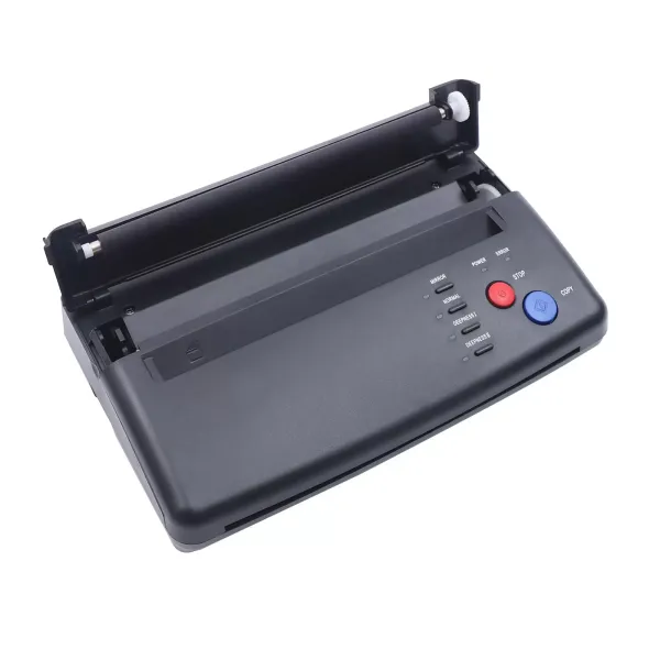 Máquina de tatuaje A4, transferencia térmica para tatuajes temporales, para fotocopiadora, ancho de escaneo efectivo de 210 mm, 5 W
