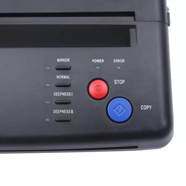 Máquina de tatuaje A4, transferencia térmica para tatuajes temporales, para fotocopiadora, ancho de escaneo efectivo de 210 mm, 5 W