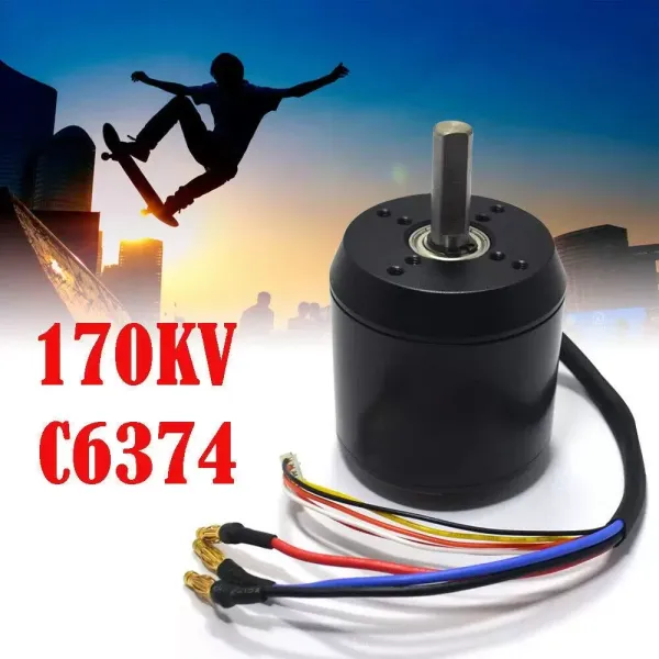 Motor sin escobillas de alta eficiencia Potencia superior: 2900W, 170 KV, para monopatín eléctrico