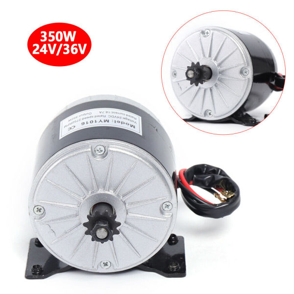 Motor eléctrico DC Motor 350W 36V Pequeño motor de cepillo de alta velocidad para Scooter