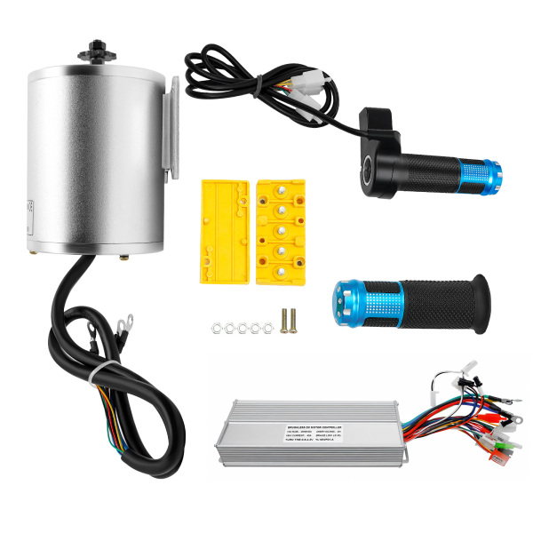 Motor eléctrico de corriente continua sin escobillas, 60 V, 2 KW, para bicicletas eléctricas, coches plegables y motos eléctricas Motor eléctrico de corriente continua sin escobillas, 60 V, 2 KW, para bicicletas eléctricas, coches plegables y motos eléctricas