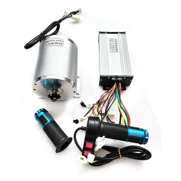 3000W 72V BLDC Motor Kit, Controlador sin escobillas para Scooter eléctrico E Bike