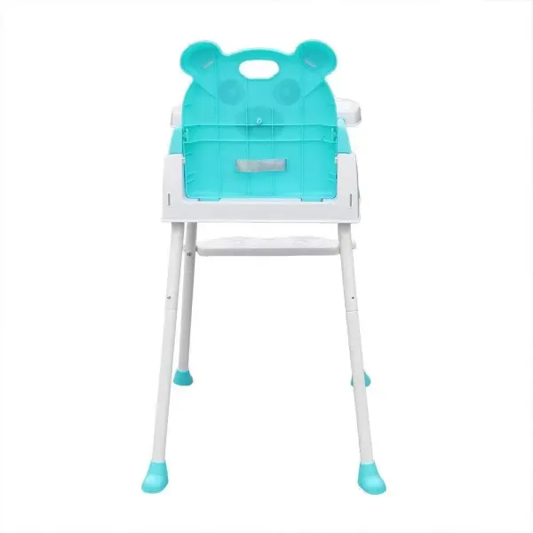 Silla Alta de alimentación para bebés 4 en 1 tronas portátiles Antideslizantes con cinturón de Seguridad de Bandeja