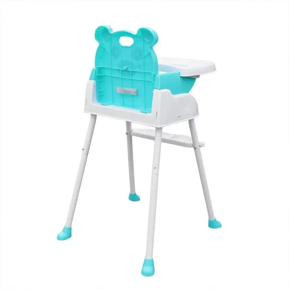 Silla Alta de alimentación para bebés 4 en 1 tronas portátiles Antideslizantes con cinturón de Seguridad de Bandeja