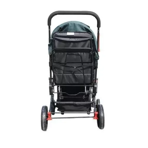 Cochecito plegable doble con cinturones de seguridad, ruedas bloqueables, cojín para dormir y mesa de alimentación Cochecito plegable doble con cinturones de seguridad, ruedas bloqueables, cojín para dormir y mesa de alimentación