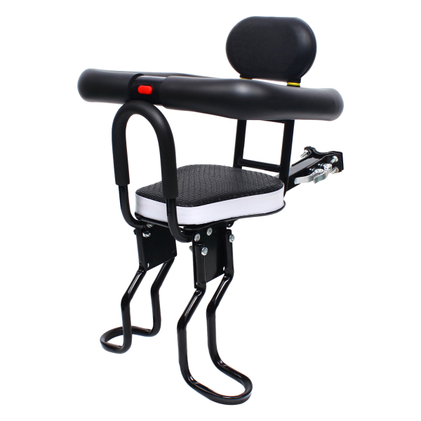 Asiento infantil para bicicleta de seguridad para niños hasta 40 kg, con pedal ajustable