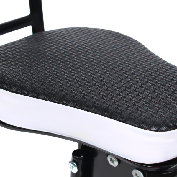 Asiento infantil para bicicleta de seguridad para niños hasta 40 kg, con pedal ajustable