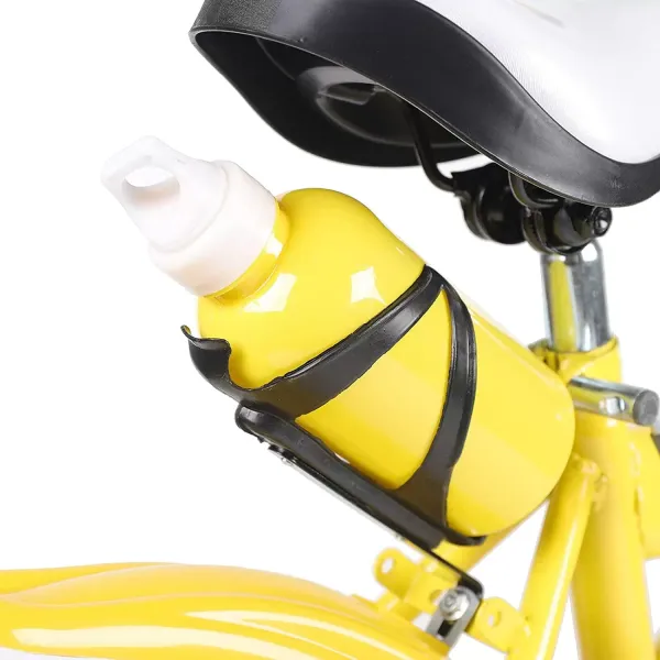 Bicicleta infantil de 12 pulgadas, para niños y niñas, con ruedas de apoyo y cesta, bicicleta infantil Bicicleta infantil de 12 pulgadas, para niños y niñas, con ruedas de apoyo y cesta, bicicleta infantil
