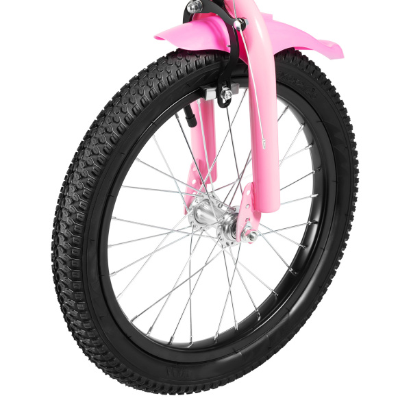 Bicicleta infantil unisex de 16 pulgadas, estabilizadores de equilibrio de acero, antideslizante, con ruedas de apoyo extraíbles, para 4 - 8 años Bicicleta infantil unisex de 16 pulgadas, estabilizadores de equilibrio de acero, antideslizante, con ruedas de apoyo extraíbles, para 4 - 8 años