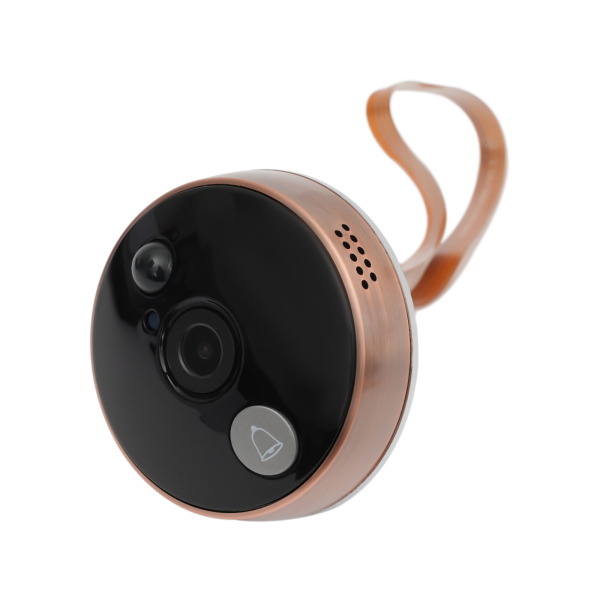 Timbre de puerta con cámara de 140 ° de gran ángulo, de 1,3 megapíxeles, con batería de 4000 mAh y sensor PIR Timbre de puerta con cámara de 140 ° de gran ángulo, de 1,3 megapíxeles, con batería de 4000 mAh y sensor PIR