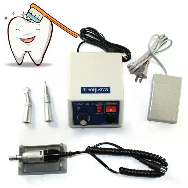 Micromotor 35K RPM Pieza de mano recta y Contra Aangle