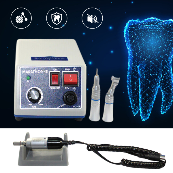 Micromotor 35K RPM Pieza de mano recta y Contra Aangle