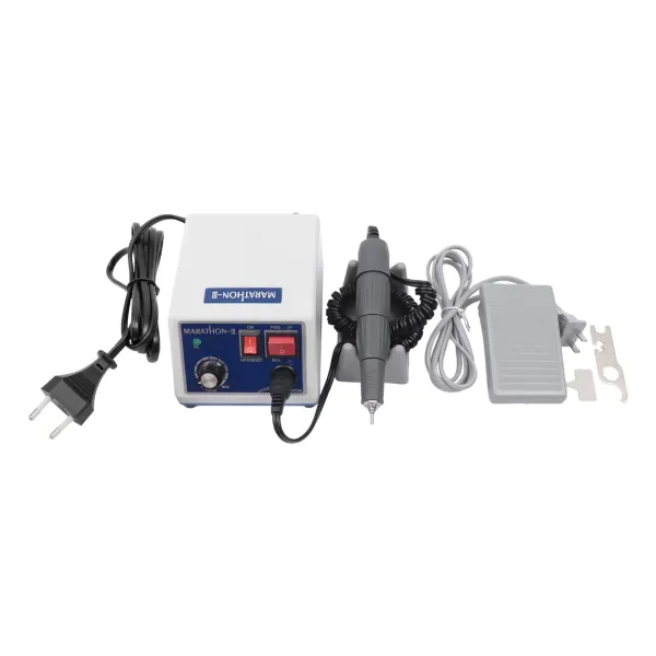 Micromotor eléctrico de laboratorio, 0-35,000 rpm, unidad de pulido de 35 K, tamaño 2,35 mm