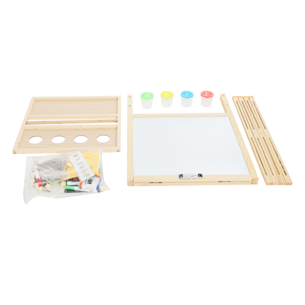 Caballete de arte, caballete para niños, caballete de arte ajustable para actividades de arte en el aula, pintura al aire libre, instituciones de capacitación