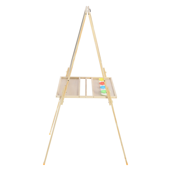 Caballete de arte de 90-155 cm, caballete para niños, caballete de arte de pie ajustable para actividades de arte en el aula, pintura al aire libre