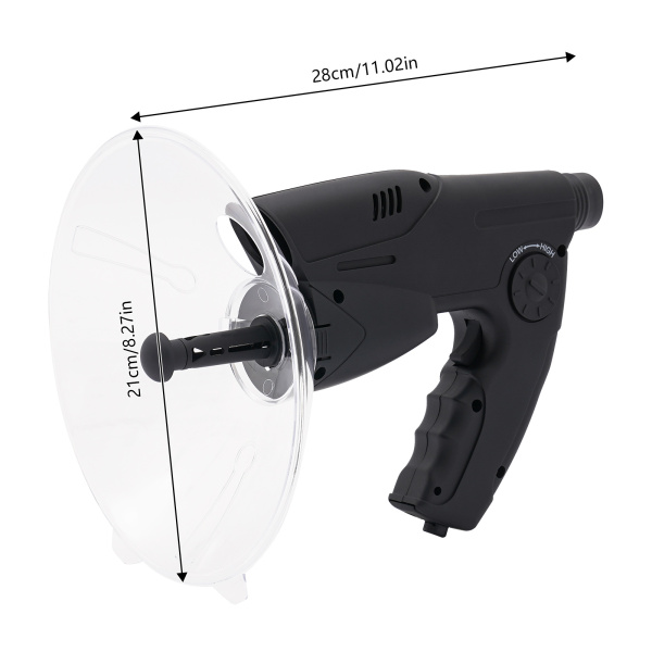 Dispositivo de escucha con micrófono para la observación de aves, Distancia de grabación: 100m, Sensibilidad: -68 ~ -50dB