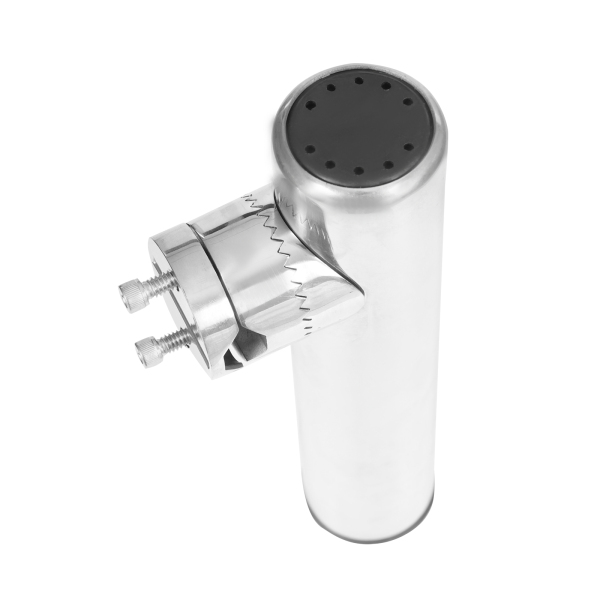 Soporte para caña de pescar de acero inoxidable 2 piezas de acero inoxidable de recreo para riel de 19 mm-25 mm