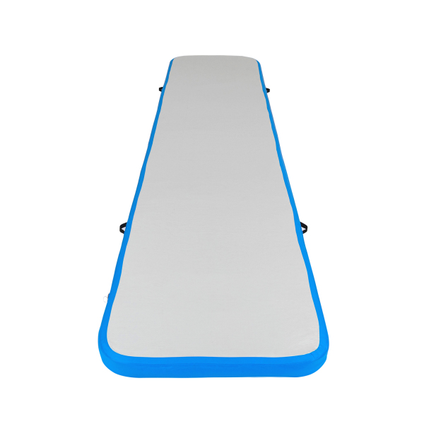 Esterilla de gimnasia, colchoneta inflable para Fitness de 5 metros para uso doméstico/entrenamiento/animadoras/Yoga/agua con bomba Esterilla de gimnasia, colchoneta inflable para Fitness de 5 metros para uso doméstico/entrenamiento/animadoras/Yoga/agua con bomba