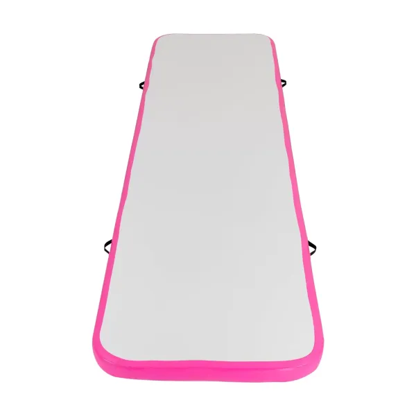 Esterilla hinchable de 4 m, unisex, para entrenamiento, 10 cm de grosor, con bomba de aire eléctrica, para yoga, taekwondo y gimnasia