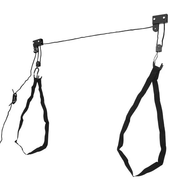 Alzamiento de kayak, alzamiento de canoa de kayak de montaje en techo, elevador de canoa de kayak para garaje de almacenamiento