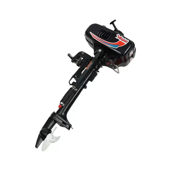 1.45KW Motor fueraborda, Motor fueraborda para barco de pesca, Motor de 2 tiempos, refrigeración por agua