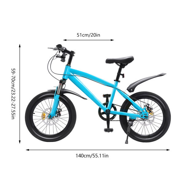 Bicicleta para niños y niñas, 18inch